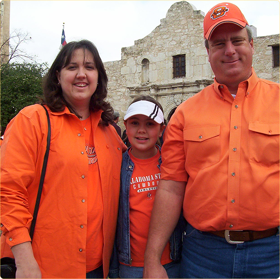 Jeff Karen and Brittany Krehbiel